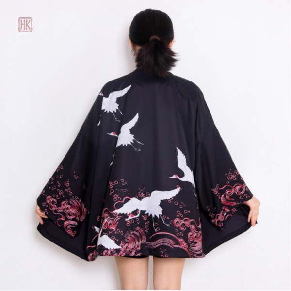 veste-kimono-haori-femme-1 Veste kimono Haori femme élégante et légère
