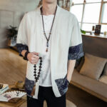 Veste kimono homme, coupe actuelle et confortable