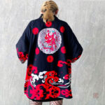 Veste kimono femme Arcane au design japonais élégant