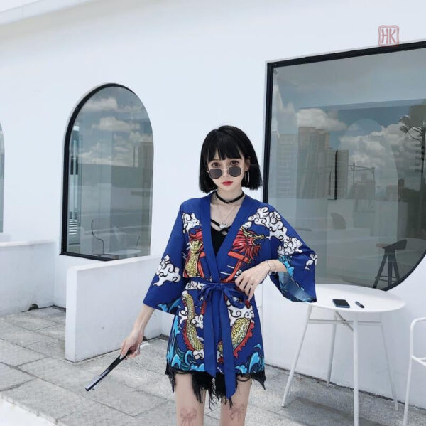 Kimono Japonais élégant pour femme