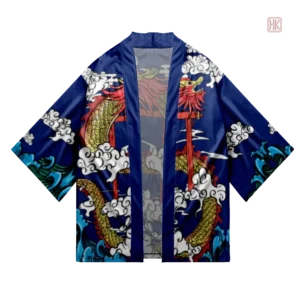 Veste Kimono avec design japonais chic