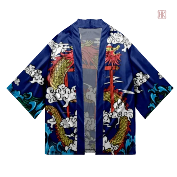 Veste Kimono avec design japonais chic
