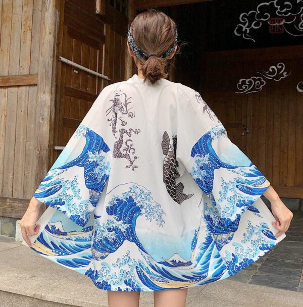 veste-kimono-japonais-cascade-1 Veste Kimono Japonais pour femme en style cascade