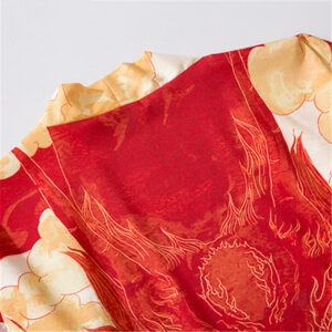 Kimono dragon feu pour un style unique