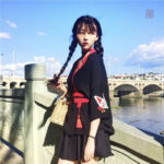 Veste ample femme, inspiration japonaise