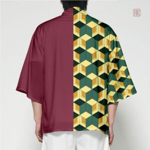Veste Kimono Giyu pour homme, style japonais élégant