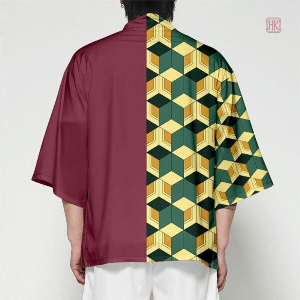 Veste Kimono Giyu pour homme, style japonais élégant