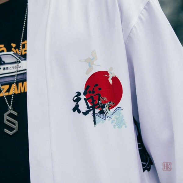 Kimono japonais stylé pour un look décontracté