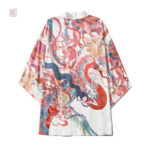 Veste kimono homme au design inspiré du Phoenix