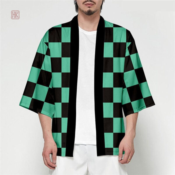 veste-kimono-japonais-tanjiro-1 Veste kimono japonais Tanjiro pour homme