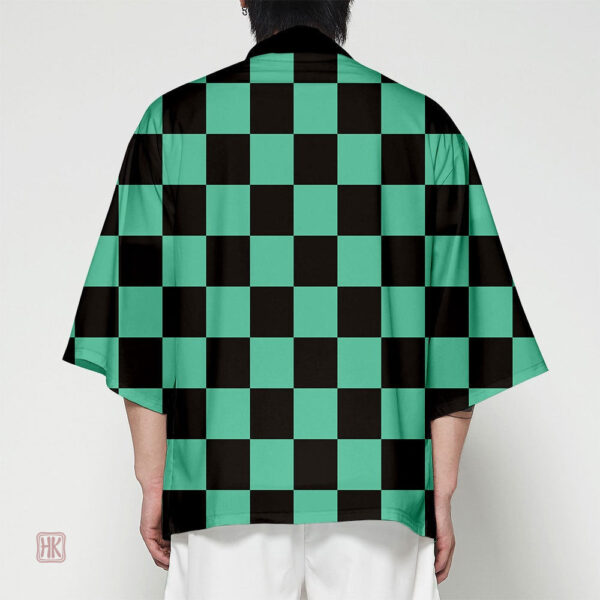 Kimono homme inspiré par le personnage Tanjiro