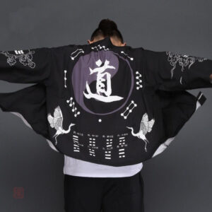Veste Kimono Zandaka pour homme, style japonais chic