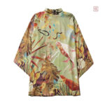Kimono homme avec motif jungle