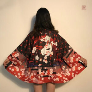 Veste Kimono Femme Kitsune élégante et confortable