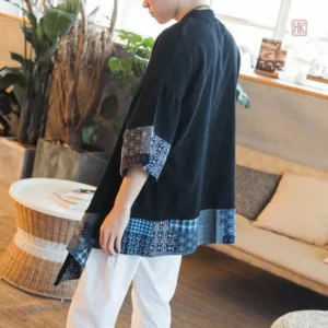 Veste kimono homme avec coupe moderne et fluide