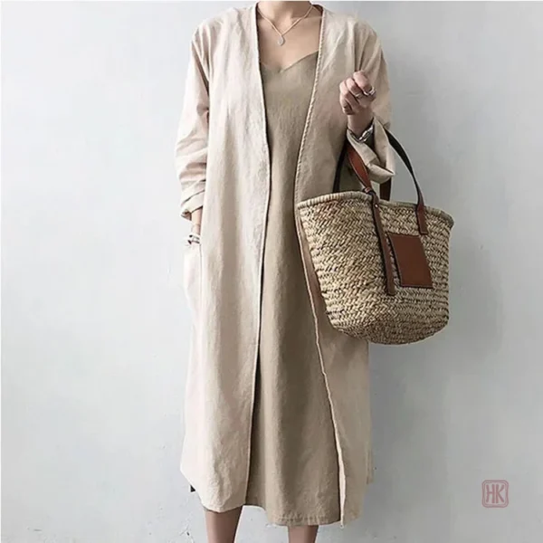 Veste femme style kimono, parfaite pour les occasions décontractées