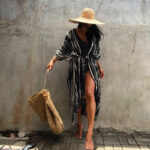 Kimono noir pour un style chic