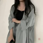 Veste kimono féminine idéale pour les journées chaudes