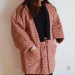 Kimono matelassé féminin avec design moderne