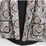 Veste féminine élégante en style kimono