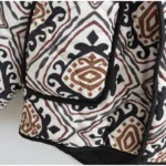 Kimono matelassé pour un look tendance et chic