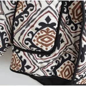 Kimono matelassé pour un look tendance et chic
