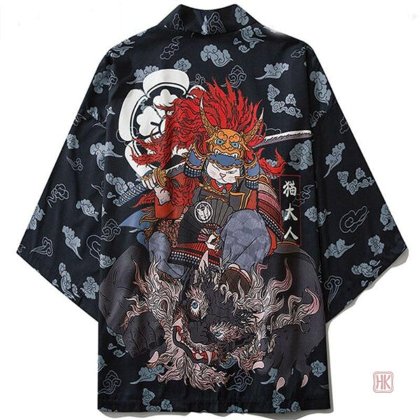 Veste kimono style Neko, mode féminine originale