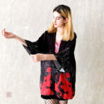 Veste légère pour femme, style kimono moderne