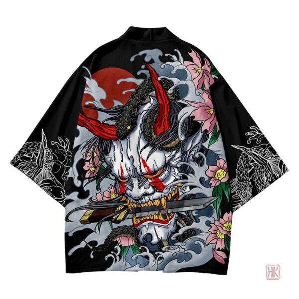 Veste légère pour homme, style kimono tendance