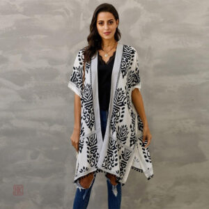 Veste Kimono Plage Longue pour femme