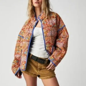 Veste kimono rétro épaisse pour femme