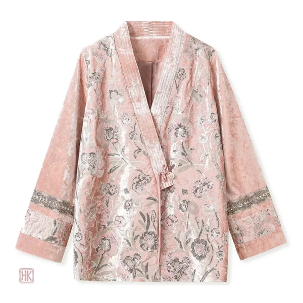 Veste rose versatile pour toutes les occasions