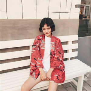 Veste kimono féminine, parfaite pour toutes occasions