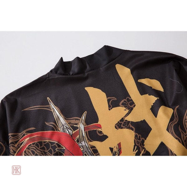 Kimono inspiré des guerriers japonais