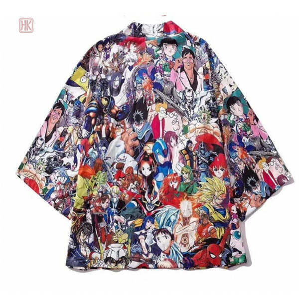 Veste kimono à manches, style moderne pour homme