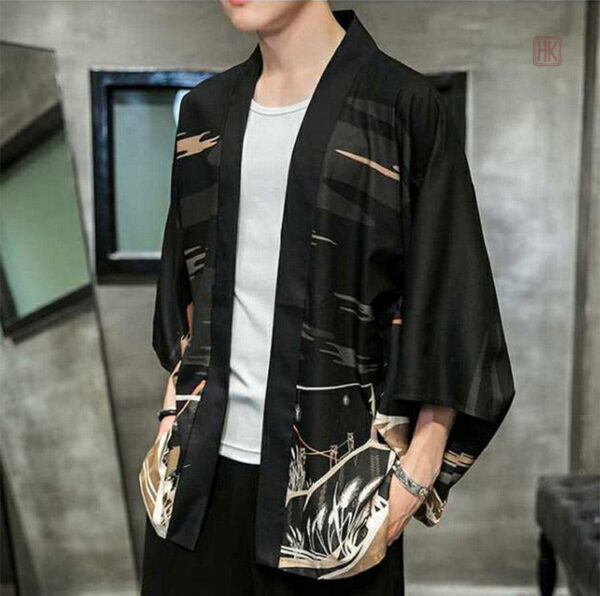 Veste élégante en satin pour hommes