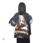 Veste légère style kimono pour femme
