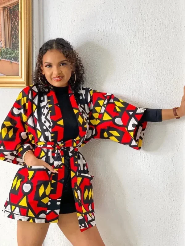 Kimono africain pour femme, vêtement tendance et stylé