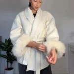 Veste Kimono Femme Stylée en tissu léger