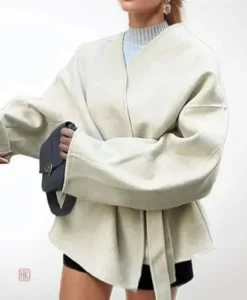 Style décontracté avec cette veste kimono hivernale