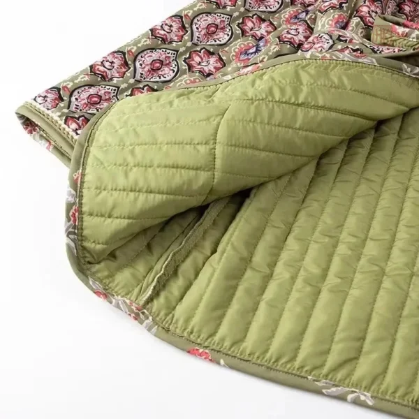Veste Matelassée aux Finitions Soignées