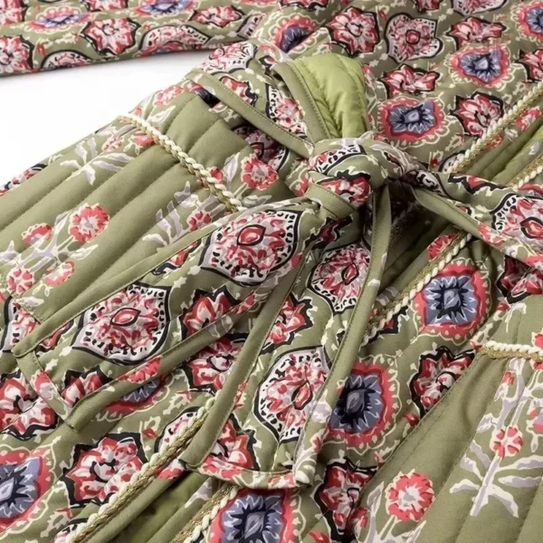 Veste Kimono Stylée en Matelassage Léger