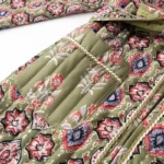 Veste Matelassée à Manches Longues Femme