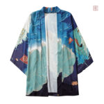 Veste légère style kimono pour un look moderne