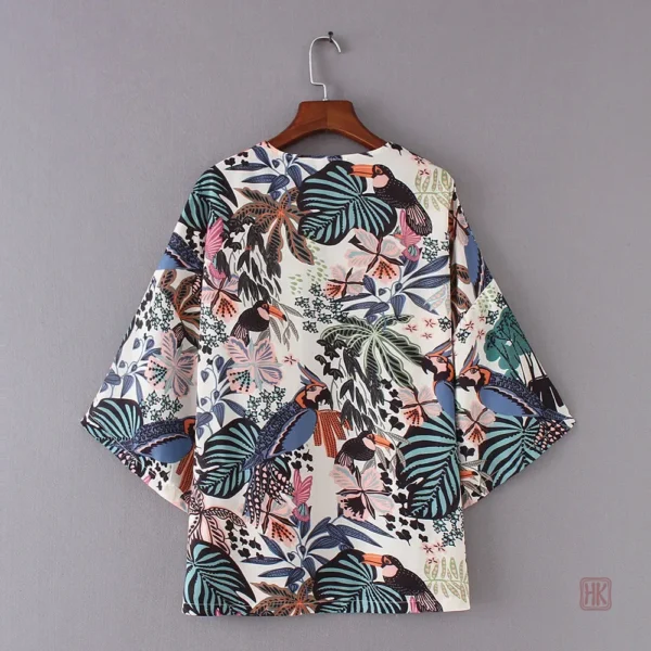 Veste Kimono idéale pour les journées ensoleillées