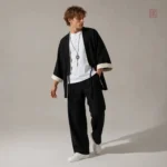Veste Kimono Homme Unie Samourai