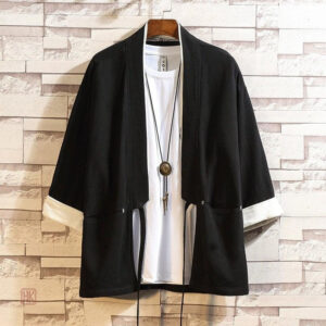 Veste Samourai pour homme en design unie