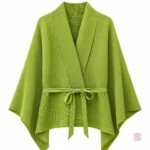 Veste Asymétrique Femme en vert élégant