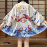 Veste Kimono Femme Vintage