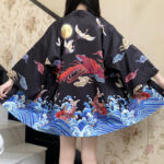 Kimono femme intemporel, touche vintage